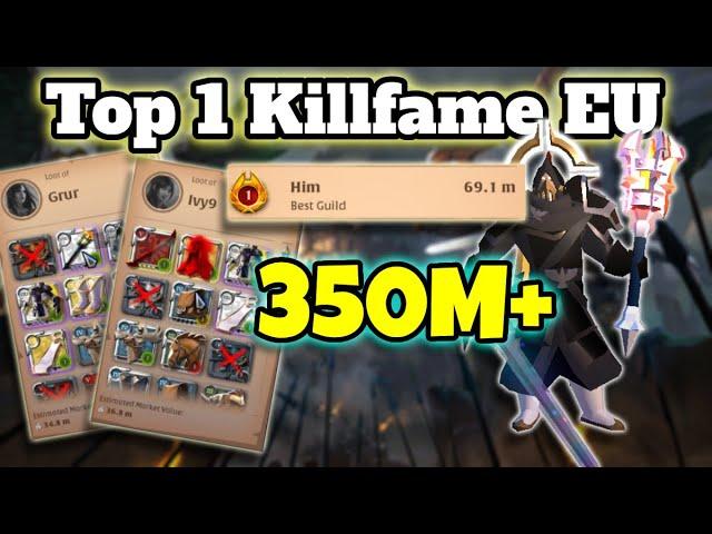 Top 1 Killfame on EU | Bloodletter | Only 8.3/7.3 kills | 8.4 Giveaway | Albion Online