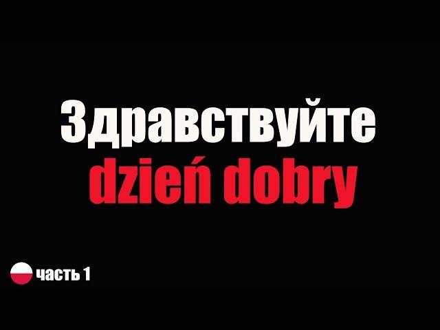 100 Польских слов и фраз для начинающих /  Jezyk polski dla obcokrajowców