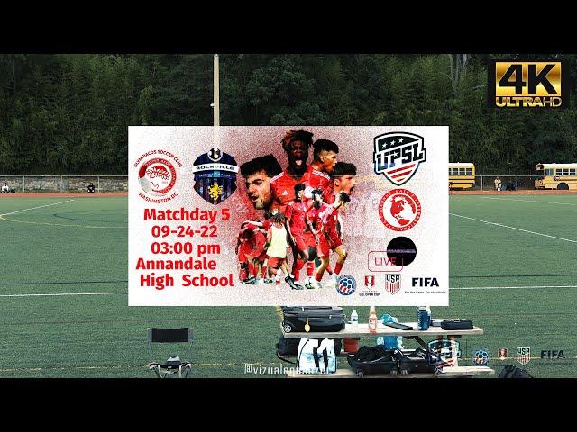 Match 5 - ODC vs Rockville SC - Entire Match in FULL UHD 4K