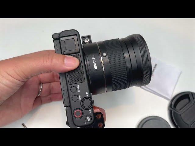 NEEWER Wide Angle Lens Compatible for Sony ZV1