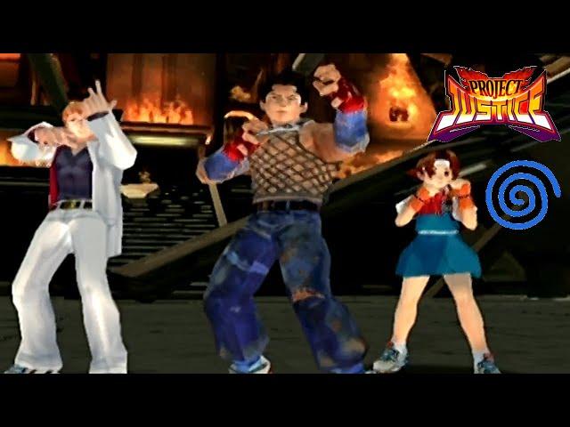 Project Justice: Rival Schools 2 playthrough (Dreamcast) (1CC)