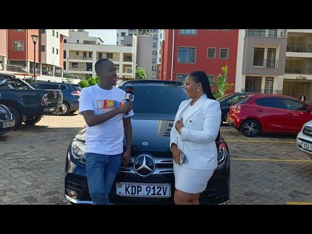 AKI PESA FORTUNE MWIKALI SURPRISED BY HER HUSBAND WITH A NEW CAR WORTH 7 MILLION SATO NAENDA DUBAI.