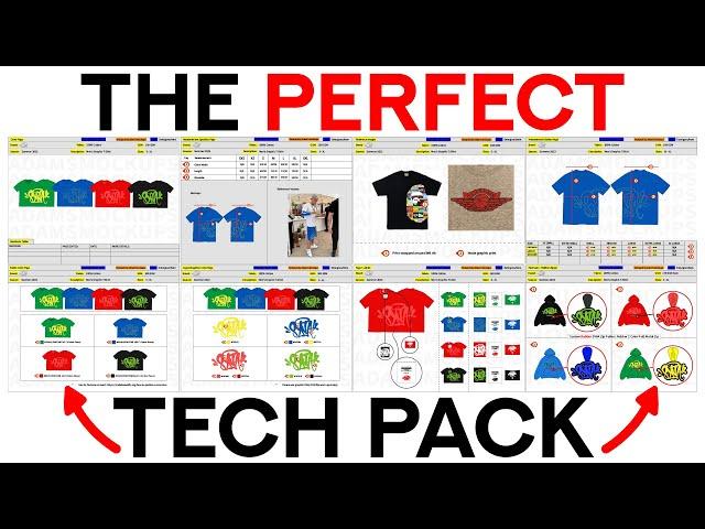 HOW TO DESIGN THE PERFECT TECH PACK FOR YOUR CLOTHING BRAND IN 2024