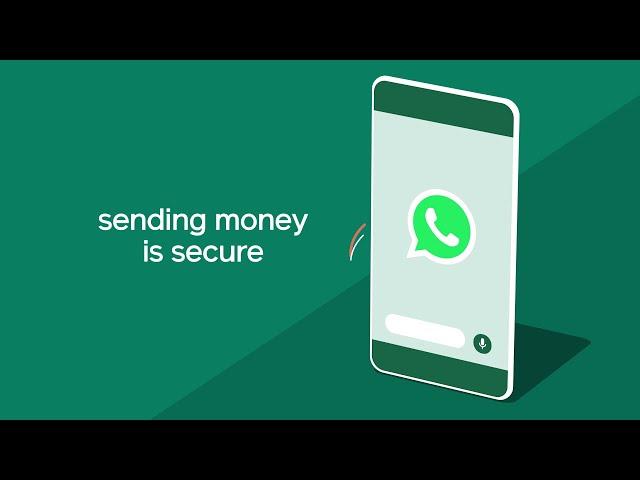 Sending money is secure with payments on WhatsApp (Brazil)