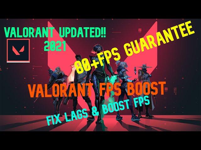 How to Fix LAGS AND BOOST FPS IN VALORANT @LitRanger