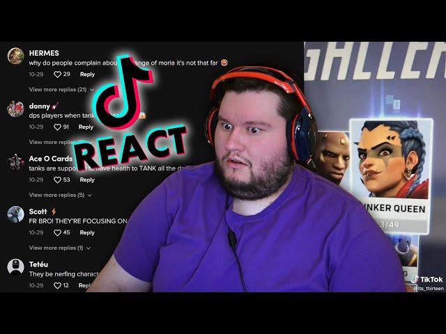 Flats Reacts to the SPICIEST of Overwatch 2 Tiktok hot takes