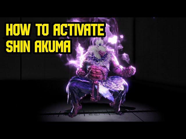 How to activate Shin Akuma [SF6]