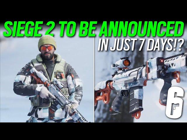 Siege 2 to be announced in 7 Days?! A Reality Check - Rainbow Six Siege - Operation Prep Phase