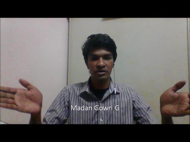 Madan Gowri First Video - Stop letting misunderstandings ruin your relationships