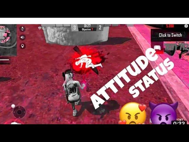 NEW ATITUD STATAS FREE FIRE///HAPPY GAMING OFFICIAL# SHORTS#