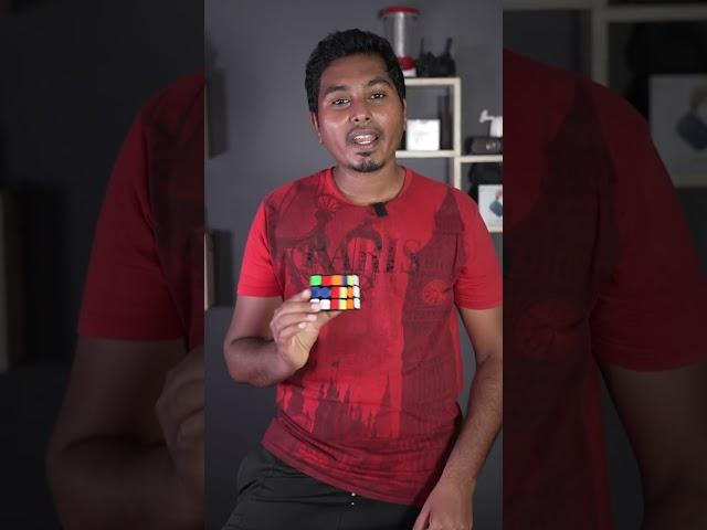 How To Do Solve 3x3 Rubik's Cube Four Easy Steps in Tamil|@PieceOfMagic #shorts #shortvideos