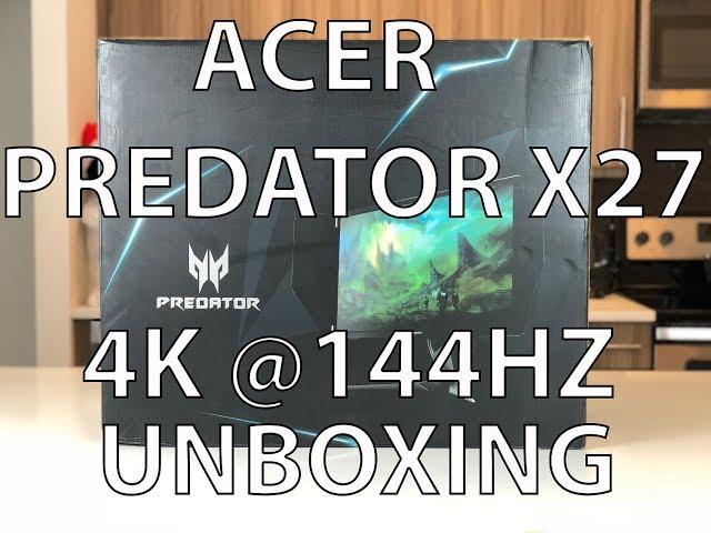 Acer Predator X27 Unboxing