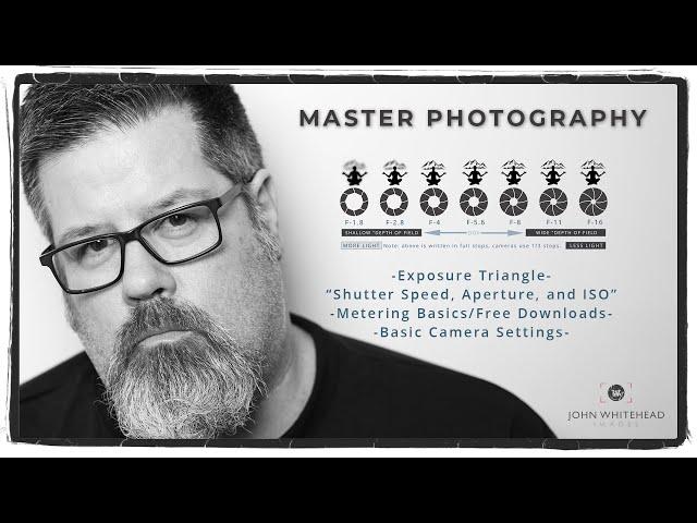 MASTER PHOTOGRAPHY-Learn Exposure Triangle and Metering