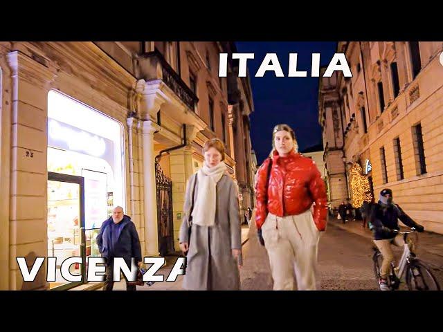 Italy does not stop to amaze, walking in VICENZA on January 2023 4K Part 2