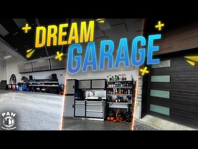 INSANE garage tour! A car detailer's dream!