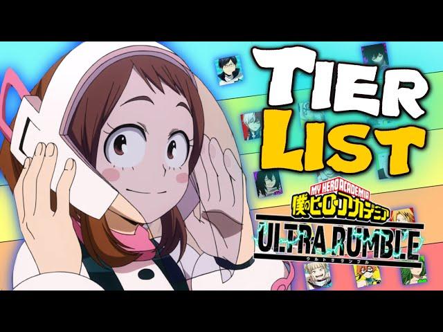 My Hero Ultra Rumble Tier List (Season 2)