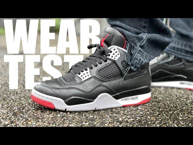 INDOSSO LE JORDAN 4 BRED PER 7 GIORNI