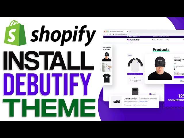 How To Install Debutify Theme On Shopify (2024) Full Tutorial