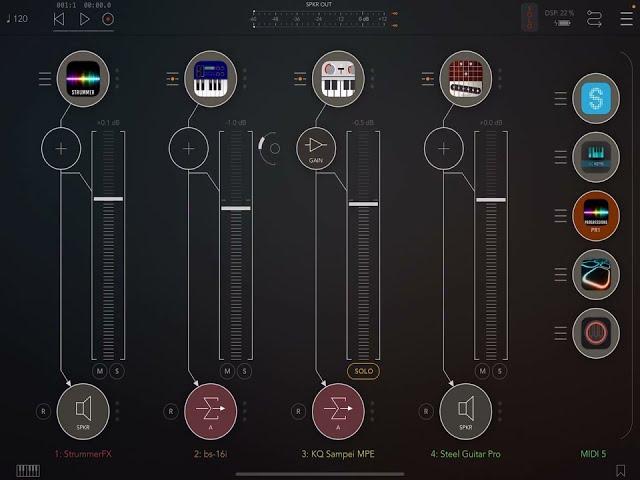 SoundFonts for Guitars on iOS - a Short Demo