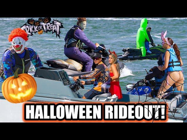 MIAMI HALLOWEEN RIDEOUT!  | MIAMI JET SKI | DRONEVIEWHD