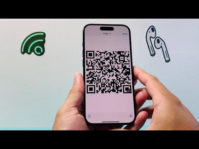 How to Get QR Code for WiFi on iPhone