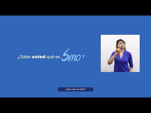 ¿Sabes qué es SIMO?