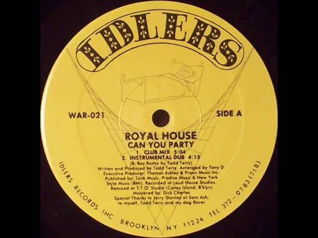 Royal House - Can You Party (Club Mix) - 1988