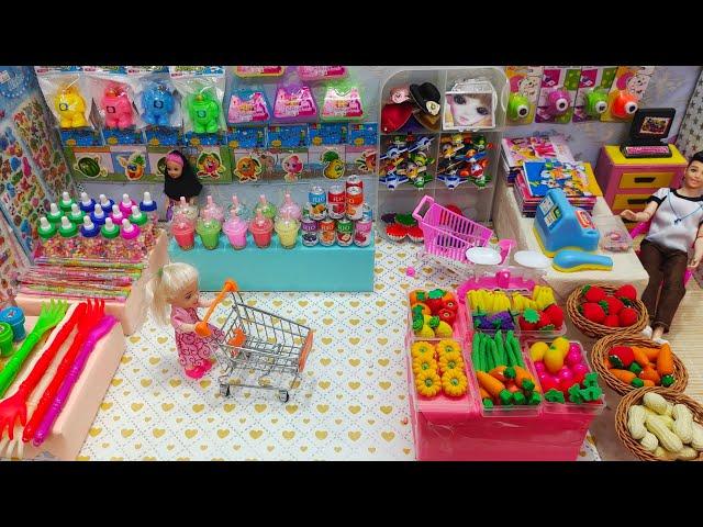 Barbie doll going to craft things super market /Barbie show tamil