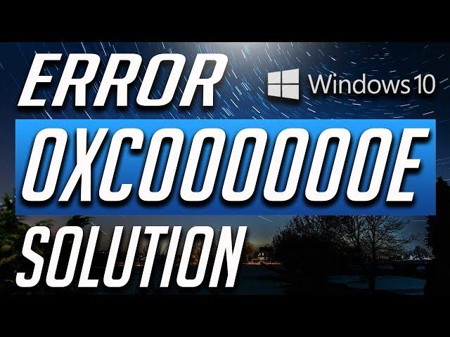 How to Fix Error Code 0xc000000e in Windows 10