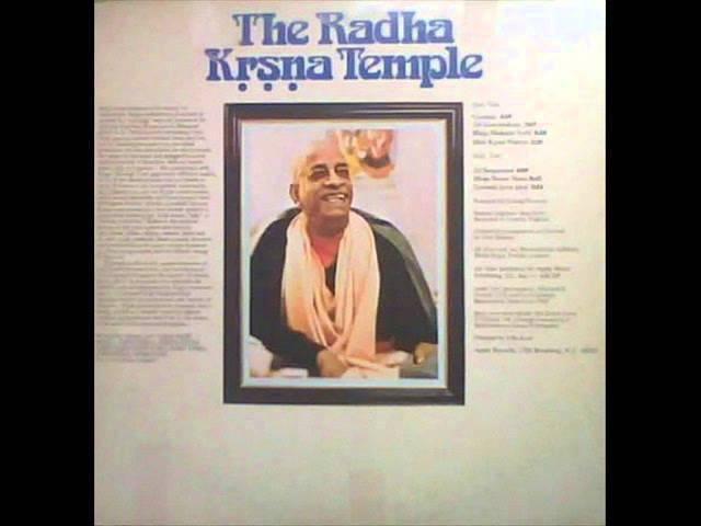 An unusual Apple record.The Radha Krsna Temple   Govinda