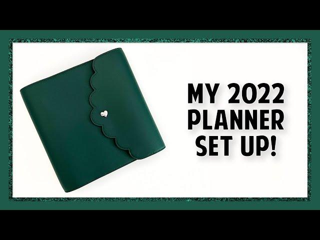 My 2022 Planner Set Up // Aura Estelle Gemstone Cloud!