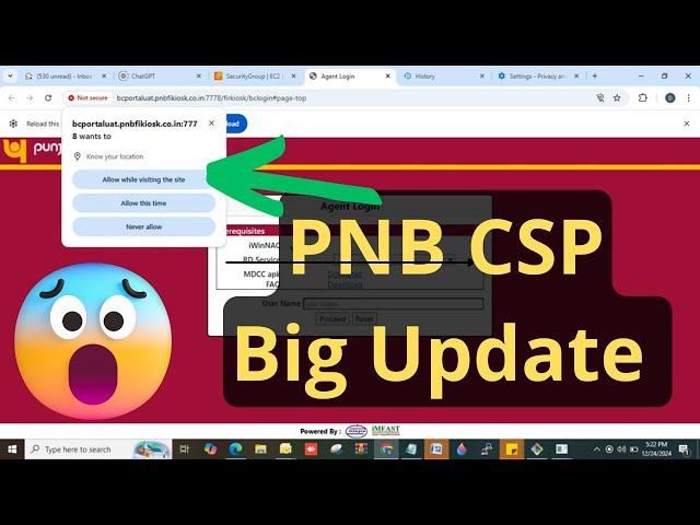 PNB csp bc new update 2025 location update @PNBCSPCLUB