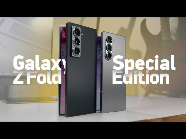 Обзор Galaxy Z Fold Special Edition — больше, шире, тоньше