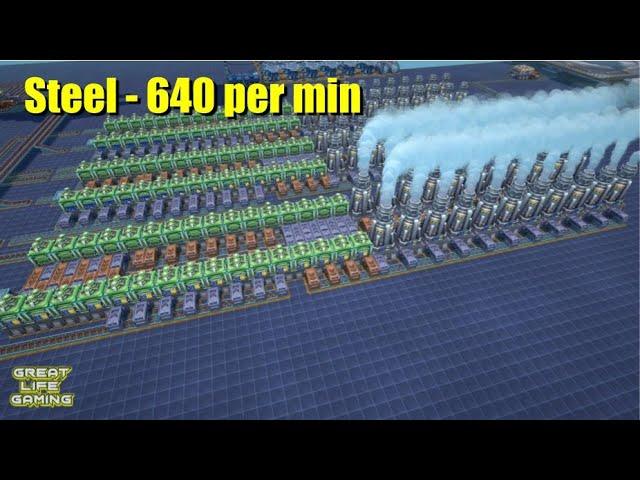 Foundry Steel Production Guide - 640 per min