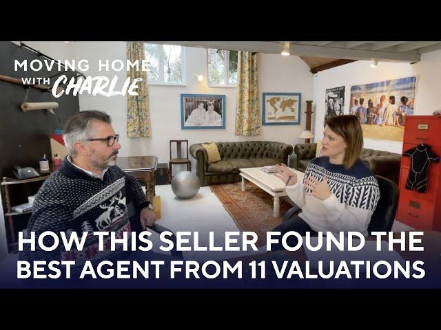 Vendor has 11 estate agent valuations, learns a lot, explains selection criteria and calls winner.