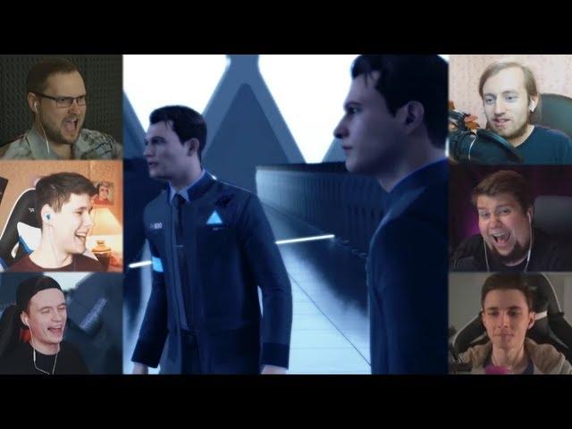 "Реакции Летсплейщиков" на Двух Конноров из Detroit: Become Human