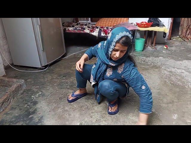 Outdoor Home Refresh with Water | Simple Village Life Routine | Rabia Simple Life