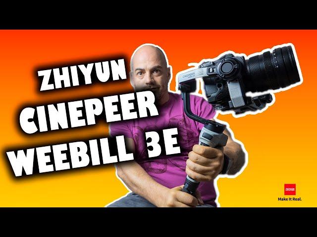 ZHIYUN CINEPEER WEEBILL 3E - Un GIMBAL para todos los públicos !!