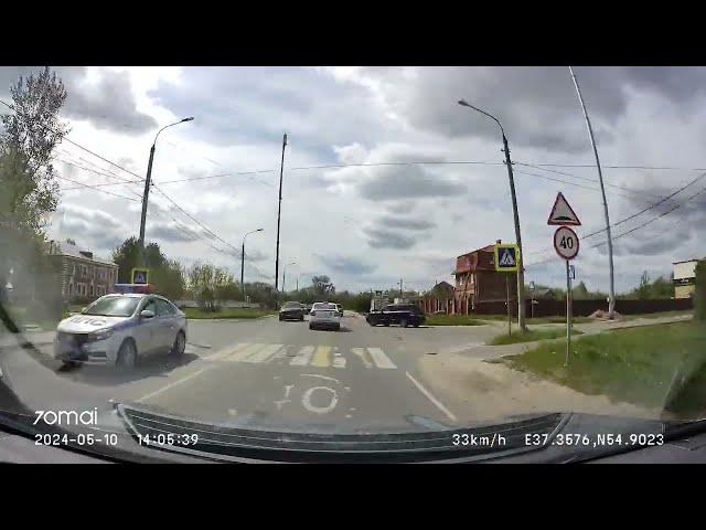 Driving in Central Russia: Серпухов - Калуга 10/05/2024 (timelapse 4x)