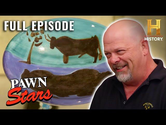 Pawn Stars: How Much is Original Artwork by Pablo Picasso Worth?! (S16, E14) | Full Episode