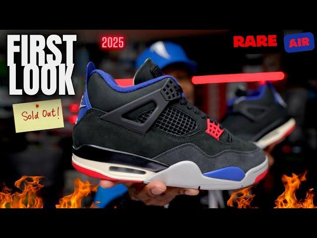 IT'S ABOUT TO BE A HOT SUMMER 2025!! FIRST LOOK JORDAN 4 RARE AIR AKA WHAT THE JORDAN 4 2.0!