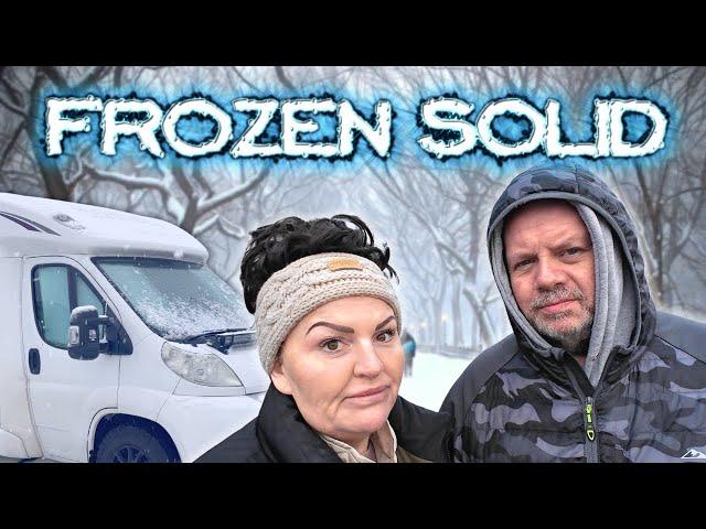 TOO COLD FOR VAN LIFE IN SCOTLAND | Frozen Solid