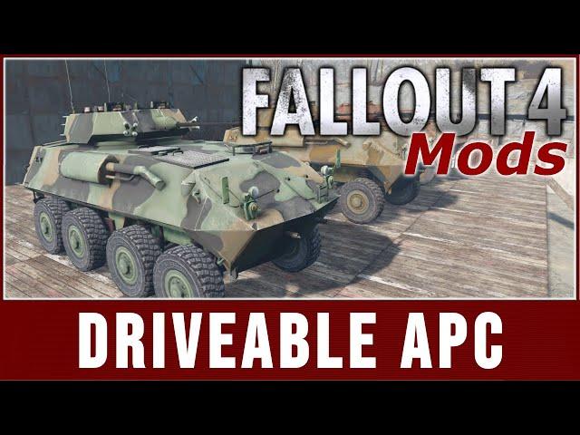 Fallout 4 Mods - Driveables of the Commonwealth APC