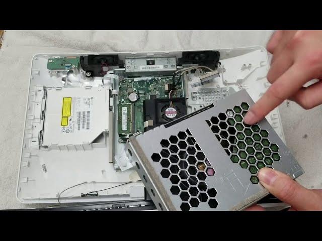 HP All-In-One PC 20-C020 Disassembly SSD Hard Drive RAM Upgrade Repair
