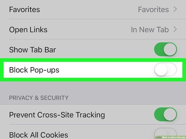 How to Disable Pop Up Blocker on Macbook? (Safari/Chrome)