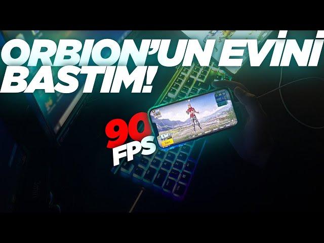 ORBİON'UN EVİNİ BASTIM TELEFONUNU DIZLADIM ! İLK HANDCAM | Pubg Mobile @ORBIONN