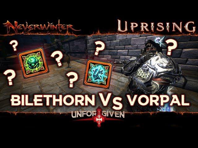 Neverwinter Mod 17 - Bilethorn vs.Vorpal DoT Enchantments Revisited on Barbarian Northside (1080p)