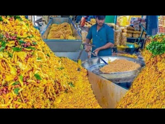 Mix Nimko Making Factory | Famous TamTam Tea Time Snacks Nimco Sev Prepared | Rashida Hussain