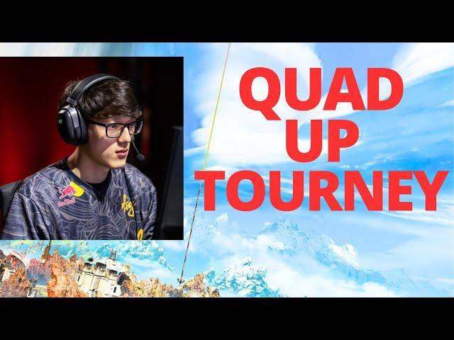 iiTzTimmy PLAYS IN FIRST QUAD APEX LEGENDS TOURNAMENT | QUAD UP INVITATIONAL