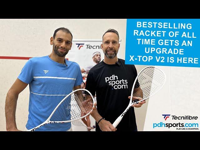 Tecnifibre Carboflex 125 X-Top V2 review: pdhsports with Mohamed El Shorbagy